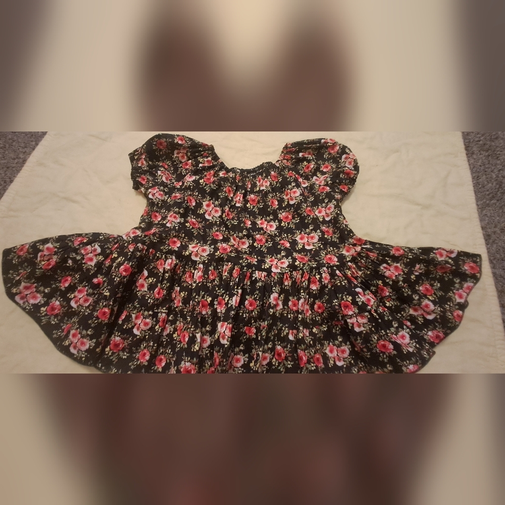 The Frock Shoppe Floral Stretchy Top